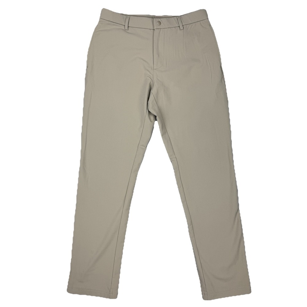 Bearbottom Stretch Chino Pants Men's‎ M 30 Tan Tapered Performance Nylon Golf